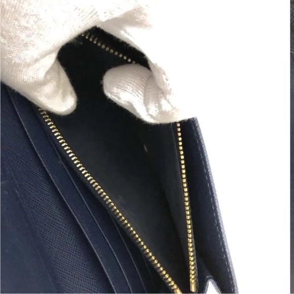 PRADA Saffiano Ribbon Leather Long Bifold Wallet - Picture 7 of 8